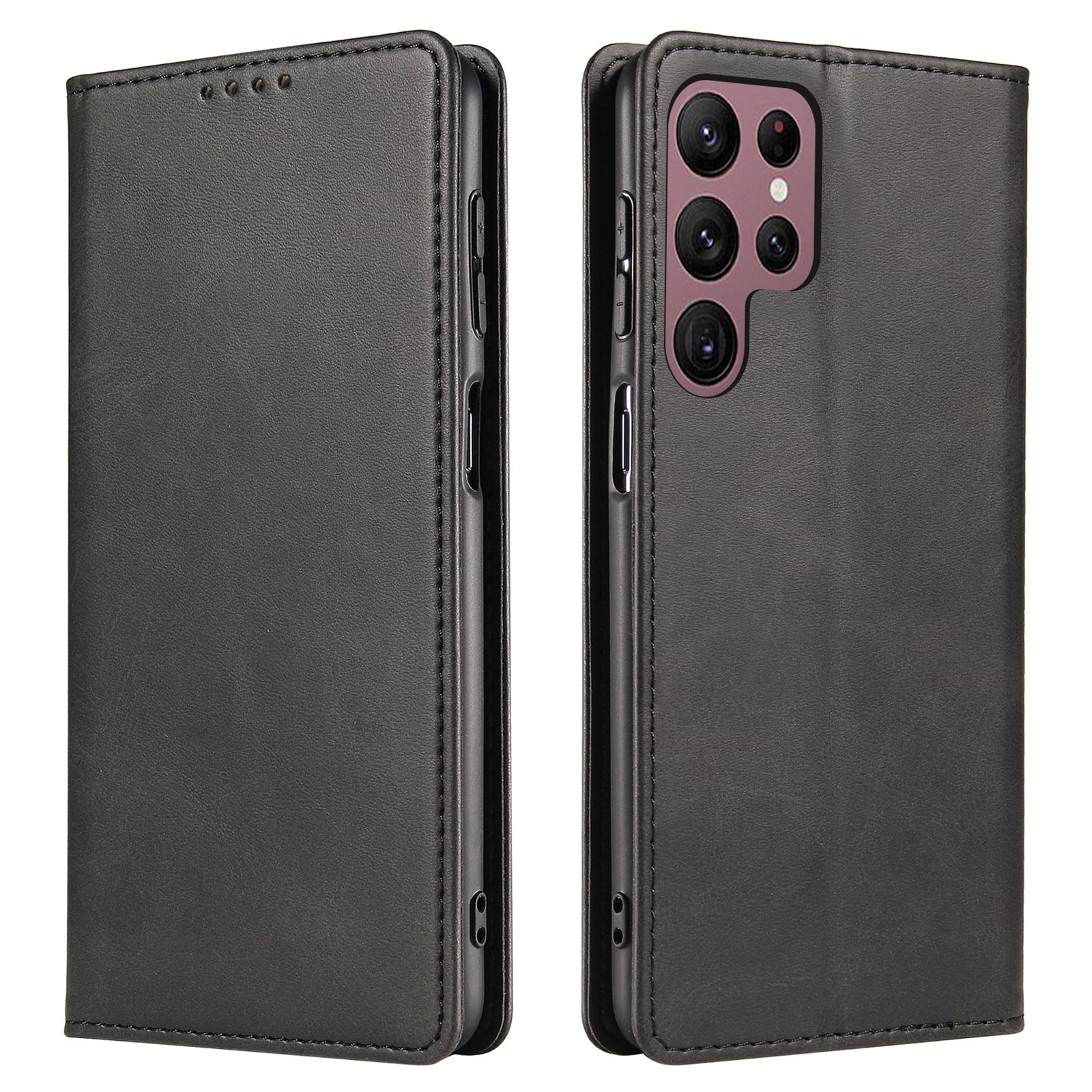 For Samsung Galaxy S23 Ultra PU Leather Wallet Phone Case Stand Business Style Full Protection Cell Phone Cover For Samsung Galaxy S23 Ultra PU Leather Wallet Phone Case Stand Business Style Full Protection Cell Phone Cover